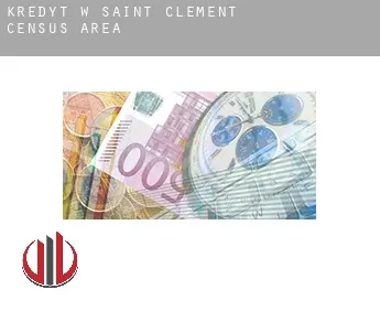 Kredyt w  Saint-Clément (census area)