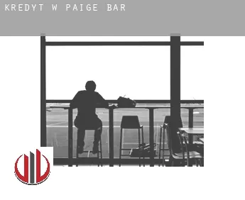 Kredyt w  Paige Bar