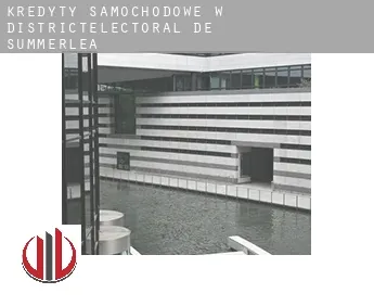 Kredyty samochodowe w  Districtélectoral de Summerlea